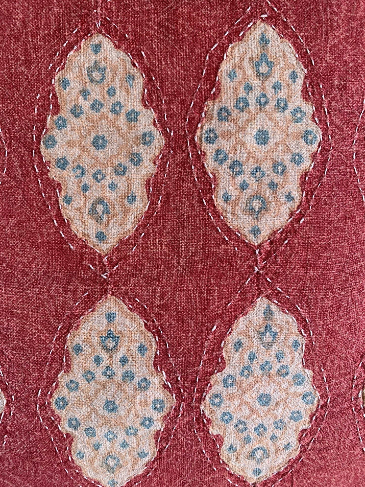 Medallion Kantha Quilt