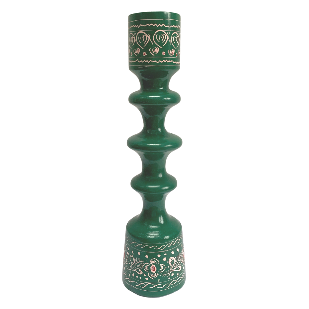 GREEN CANDLESTICK