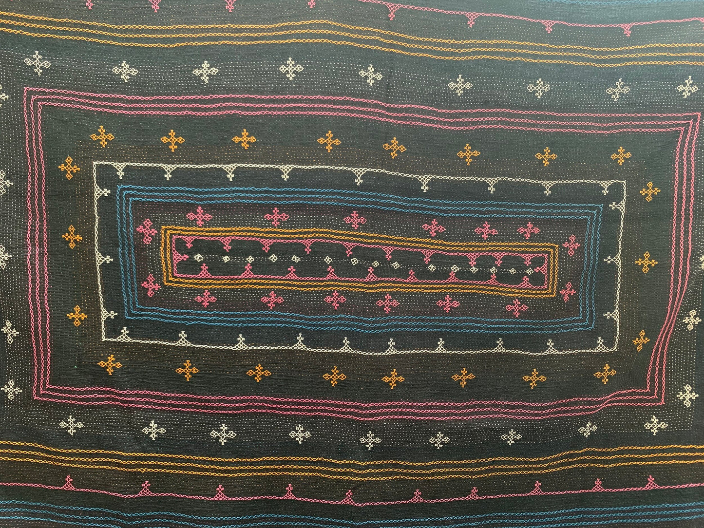 Nimuri Black Embroidered Quilt