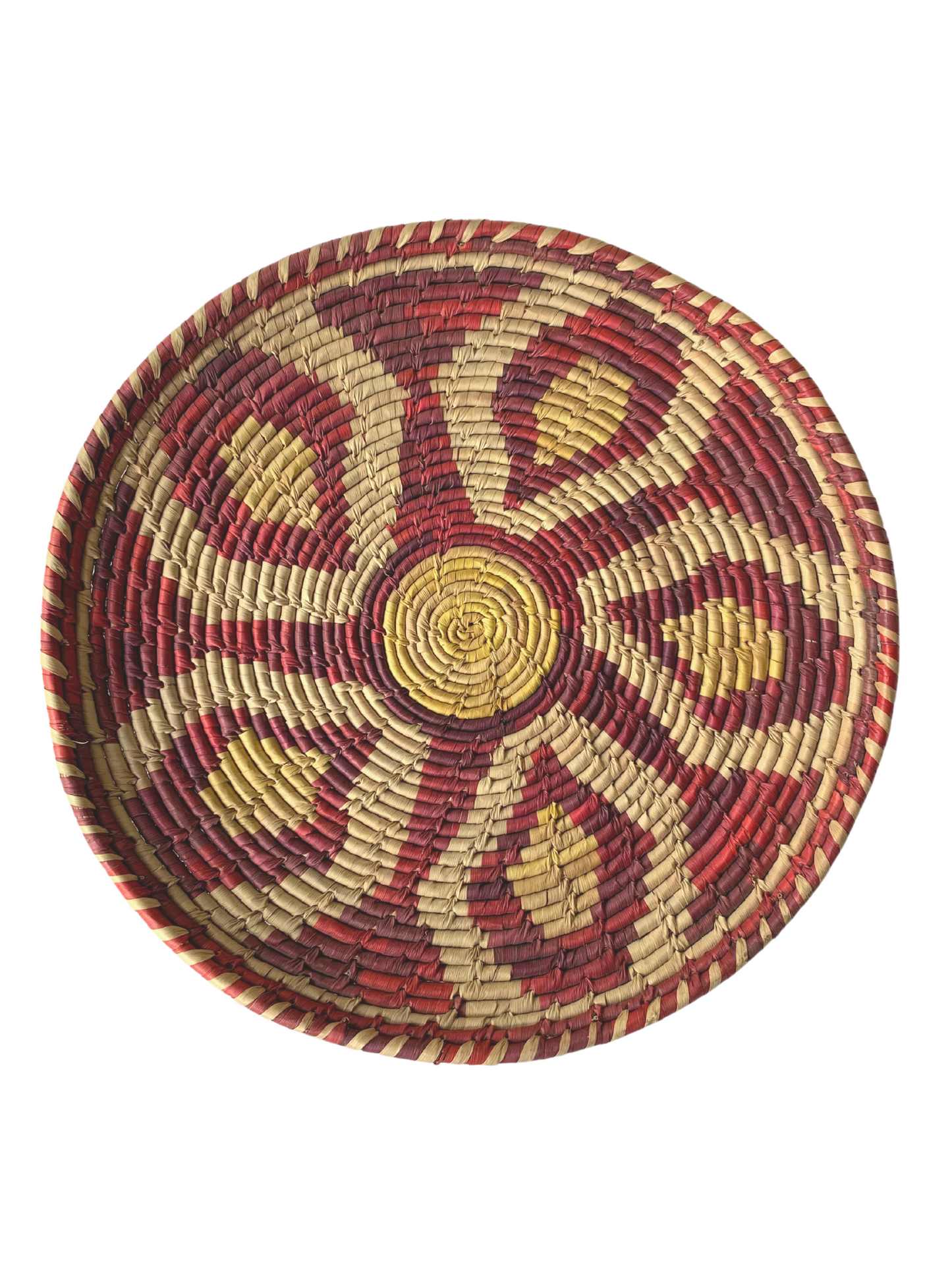 Pink flat basket