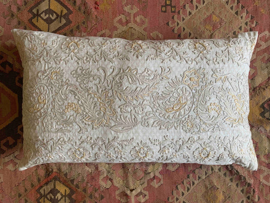 Buta Embroidered Cushion Cover