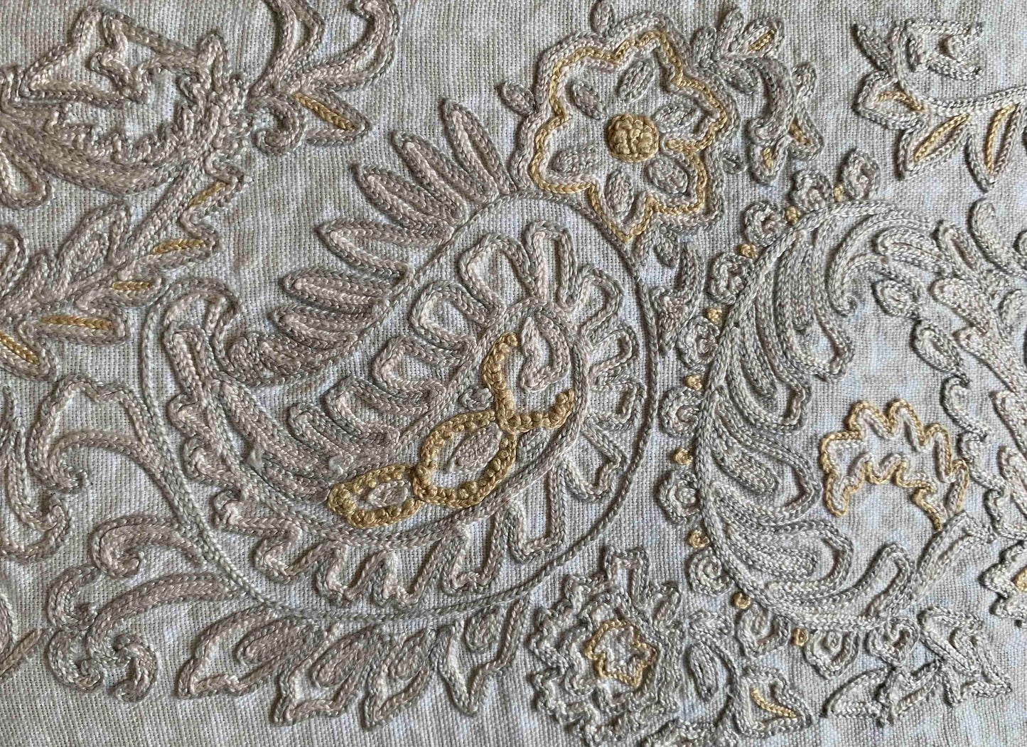 Buta Embroidered Cushion Cover