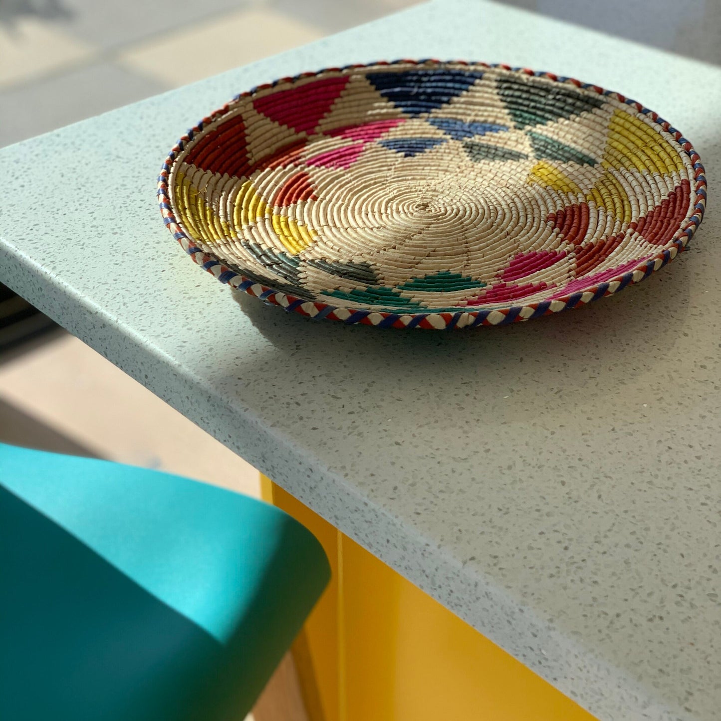 Triangle Shallow Basket