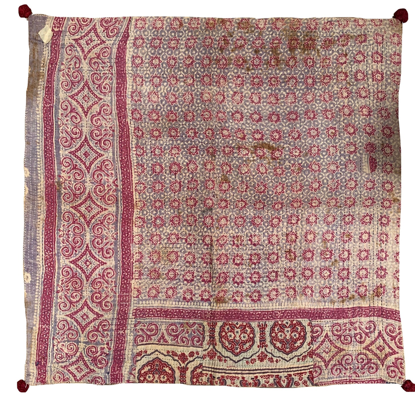 Vintage patchwork square